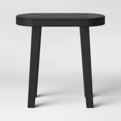 Woodland Carved Wood Accent Table - Black - Threshold 10 Woodland Carved Wood Accent Table - Black - Threshold -Bedroom Furniture Store GUEST 028d936f c1e9 49b0 a030 2e6b1194a496