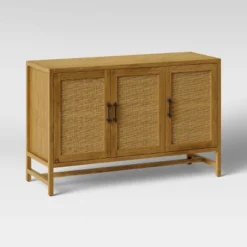 Warwick 3 Door Accent TV Stand For TVs Up To 59" - Threshold™ -Bedroom Furniture Store GUEST 04c6d332 2612 4306 a79e 4096bc9ca582