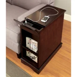 Gantzer 1 Drawer Side Table With USB Ports - HOMES: Inside + Out -Bedroom Furniture Store GUEST 080c4b50 59f1 4ed6 a387 06d88e477661