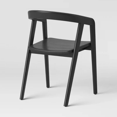 Lana Curved Back Dining Chair - Threshold™ 5 Lana Curved Back Dining Chair - Threshold™ - Image 3