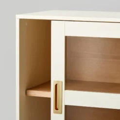 Promontory Sliding Glass TV Stand - Threshold™ Designed With Studio McGee -Bedroom Furniture Store GUEST 0a52b1e4 773b 4988 9e4c 43fbf31bcba8