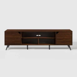 Mid-Century Modern Wide Storage TV Stand For TVs Up To 80" - Saracina Home -Bedroom Furniture Store GUEST 0ac18457 8659 4abe abd2 9fbc1028fce8