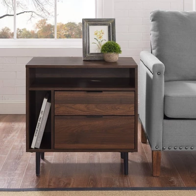 Rockwell Modern Storage Nightstand - Saracina Home 4 Rockwell Modern Storage Nightstand - Saracina Home - Image 2
