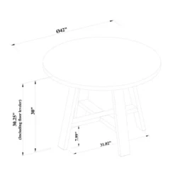 42" Linden Round Wood Dining Table - Threshold™ Designed With Studio McGee 13 42" Linden Round Wood Dining Table - Threshold™ Designed With Studio McGee -Bedroom Furniture Store GUEST 0c000735 3d37 445d 864f 66166a58d562