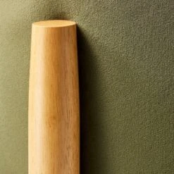 Elroy Round Velvet Ottoman With Wooden Legs - Threshold™ Designed With Studio McGee -Bedroom Furniture Store GUEST 0c10790d 3f12 4d9b af1e d54e5daeee5e