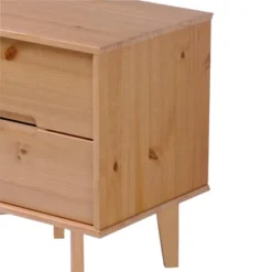 Mid-Century Modern Wood Nightstand - Saracina Home -Bedroom Furniture Store GUEST 0e625427 4e53 409c 93f2 180030666c77