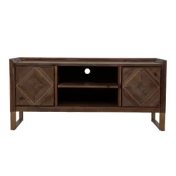 Glacerad Reclaimed Wood Media Console For TVs Upto 50" Brown - Aiden Lane 14 Glacerad Reclaimed Wood Media Console For TVs Upto 50" Brown - Aiden Lane -Bedroom Furniture Store GUEST 10577ca1 eece 4bb1 a643 602f18865675