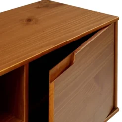 Solid Wood Mid-Century Modern TV Stand For TVs Up To 80" - Saracina Home 32 Solid Wood Mid-Century Modern TV Stand For TVs Up To 80" - Saracina Home -Bedroom Furniture Store GUEST 1230d599 1ffc 49f5 88b2 9c14434896a7