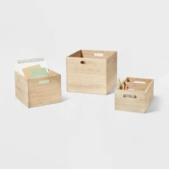 3 Compartment Light Wood Crate Natural - Brightroom™ 7 3 Compartment Light Wood Crate Natural - Brightroom™ -Bedroom Furniture Store GUEST 1433e760 ccd4 4d74 8b8b fdcc848f7469