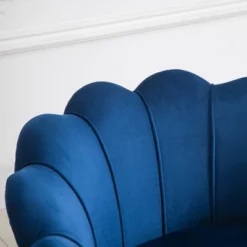 HomCom Elegant Velvet Upholstered Accent Leisure Club Chair With Gold Metal Legs 17 HomCom Elegant Velvet Upholstered Accent Leisure Club Chair With Gold Metal Legs -Bedroom Furniture Store GUEST 17944fc6 ba91 4e26 a8d8 2453f7f19394