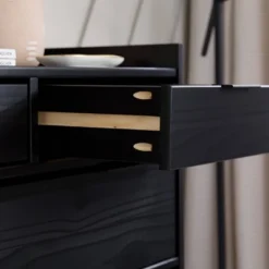 Mid-Century Modern Solid Wood 6 Drawer Vertical Dresser - Saracina Home -Bedroom Furniture Store GUEST 184ceaf1 9e4a 4825 81cf 64ea9dd97141