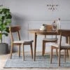 Astrid Mid-Century Round Extendable Dining Table - Threshold™ -Bedroom Furniture Store GUEST 1898f461 c569 44f1 a292 7a8c93fb1ac3