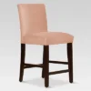 25" Velvet Parsons Counter Height Barstool Wood - Threshold™ -Bedroom Furniture Store GUEST 19e5b944 d3af 44f3 81a3 1b933d94db5b