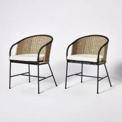2pc Westcliff Seagrass Dining Chairs - Threshold™ Designed With Studio McGee -Bedroom Furniture Store GUEST 1a2c5a36 ead8 4159 ba47 2d514011b1c4