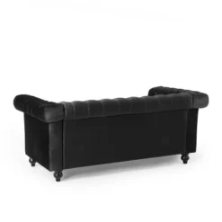 Brinkhaven Modern Glam Tufted Velvet Loveseat With Nailhead Trim - Christopher Knight Home -Bedroom Furniture Store GUEST 1ed4549d 73d6 44b6 ab63 e090816a6590