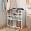 4 Tier Laminate Stackable Shoe Cubby White - Brightroom™ -Bedroom Furniture Store GUEST 200c5d58 ee0f 445a a6bb 1ac1ca66a1f9