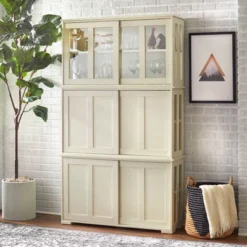 Pacific Stackable Cabinet With Sliding Doors - Buylateral -Bedroom Furniture Store GUEST 201f86a8 1958 4161 b137 0ca70adea08d