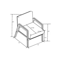 Upholstered Wood Framed Accent Arm Chair - Hearth & Hand™ With Magnolia 18 Upholstered Wood Framed Accent Arm Chair - Hearth & Hand™ With Magnolia -Bedroom Furniture Store GUEST 20d7cc37 15c5 4d84 9cd3 409177928f58