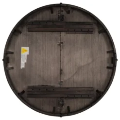 5 PCS Round Wood Extendable Dining Table Set With 4 Upholstered Dining Chairs-ModernLuxe -Bedroom Furniture Store GUEST 212f37de 605d 4387 bf12 e25a3f8f8e3e