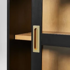 32" Promontory Sliding Glass 2 Door Cabinet - Threshold™ Designed With Studio McGee -Bedroom Furniture Store GUEST 23505d1c a6fa 4f76 ba4c 2af58c7d80f8