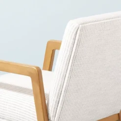 Upholstered Wood Framed Accent Arm Chair - Hearth & Hand™ With Magnolia 16 Upholstered Wood Framed Accent Arm Chair - Hearth & Hand™ With Magnolia -Bedroom Furniture Store GUEST 2f0e04c0 d86f 4b12 86dd 9cbf776611b6