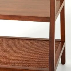 40" 4-Shelf Wood & Cane Transitional Ladder Bookshelf - Brown - Hearth & Hand™ With Magnolia 11 40" 4-Shelf Wood & Cane Transitional Ladder Bookshelf - Brown - Hearth & Hand™ With Magnolia -Bedroom Furniture Store GUEST 3040d2a5 9efe 452f 8f76 ba8a65aaf668