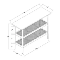 Wood & Cane Console Table - Hearth & Hand™ With Magnolia -Bedroom Furniture Store GUEST 3227c679 bb9c 4409 85d4 8475b7a72706