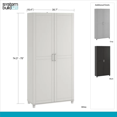 Welby 36" Utility Storage Cabinet - Room & Joy 10 Welby 36" Utility Storage Cabinet - Room & Joy - Image 8