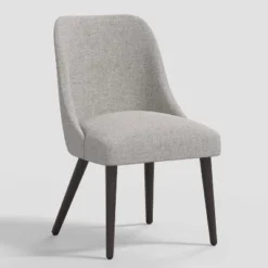 Geller Modern Dining Chair In Textured Linen Zuma - Threshold™ -Bedroom Furniture Store GUEST 34f9a5b2 a265 485f 8c99 c66b6b262af2