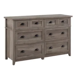 Fontella Transitional 6 Drawer Dresser - Saracina Home -Bedroom Furniture Store GUEST 351ace26 e73b 45b5 9dca f5635c344dd7