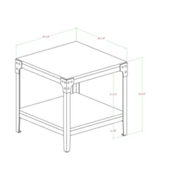 Set Of 2 Benny Urban Industrial Angle Iron Side Tables - Saracina Home -Bedroom Furniture Store GUEST 36f541d7 e3c1 4bfe a7c1 00065ab8ba6c