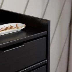 Mid-Century Modern Solid Wood 6 Drawer Vertical Dresser - Saracina Home -Bedroom Furniture Store GUEST 39396807 864b 4676 8cc0 413d47abf1cb