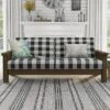 Jovie Gingham Rustic Sofa - HOMES: Inside + Out -Bedroom Furniture Store GUEST 3c63653f 0da2 4f03 9cb4 c5ee1bd8d5d3