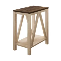 Taylen A Frame Farmhouse Open Storage Side Table - Saracina Home -Bedroom Furniture Store GUEST 3df789ae 3a0b 4805 a0b3 5cbdbb3d034b