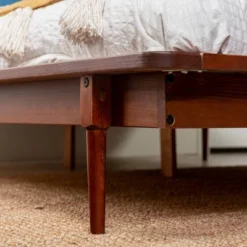 Boho Solid Wood Spindle Platform Bed - Saracina Home -Bedroom Furniture Store GUEST 3eed612c 8a92 4ef4 835b fe0d274d907d