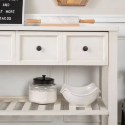 48" Farmhouse Solid Wood 2 Drawer Buffet White - Saracina Home 15 48" Farmhouse Solid Wood 2 Drawer Buffet White - Saracina Home -Bedroom Furniture Store GUEST 4072e9fb 834f 40c9 bb46 3cbe1815eaad