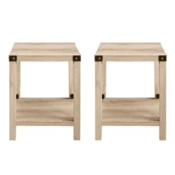 Set Of 2 Sophie Rustic Farmhouse X Frame Side Tables - Saracina Home -Bedroom Furniture Store GUEST 44f79b6e 19f0 4b8d a95b e597d82b26b9