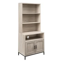 64.12" Orin Modern 2 Door Bookshelf Hutch - Saracina Home 26 64.12" Orin Modern 2 Door Bookshelf Hutch - Saracina Home -Bedroom Furniture Store GUEST 4533baad 7e0e 473b a184 41d33d5548af