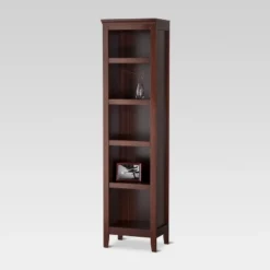 72" Carson Narrow Bookcase - Threshold™ -Bedroom Furniture Store GUEST 45446ef2 d321 4ab6 8159 8d319cd50c53