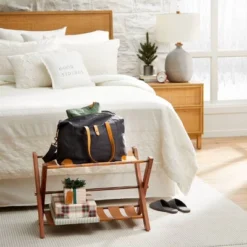 Wood & Cane Transitional Nightstand - Hearth & Hand™ With Magnolia -Bedroom Furniture Store GUEST 46a1cd0f 0a1e 45e6 ba36 320a27b743a3