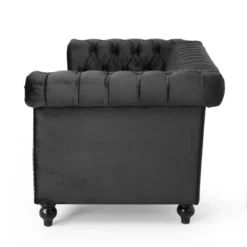 Brinkhaven Modern Glam Tufted Velvet Loveseat With Nailhead Trim - Christopher Knight Home -Bedroom Furniture Store GUEST 46ebb8a8 cefc 48b5 8052 51382232abce