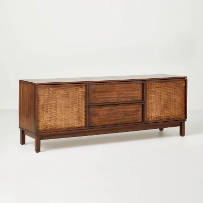 Wood & Cane Transitional Media Console - Hearth & Hand™ With Magnolia 11 Wood & Cane Transitional Media Console - Hearth & Hand™ With Magnolia - Image 9