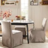 Canvas Slipcover Armless Dining Chair - Hearth & Hand™ With Magnolia -Bedroom Furniture Store GUEST 48c848be 306a 4882 803a a7cc67f3508c