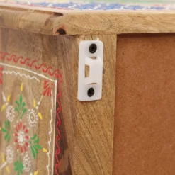 Ailey Handcrafted Boho Mango Wood 3 Drawer Nightstand Natural - Christopher Knight Home -Bedroom Furniture Store GUEST 48e2c173 2250 4977 89a8 59a07e607dd9