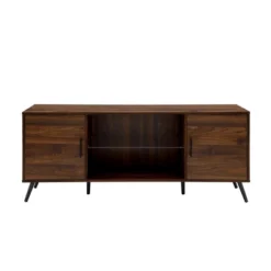2 Door Mid-Century Modern Wood Storage TV Stand For TVs Up To 65" - Saracina Home 27 2 Door Mid-Century Modern Wood Storage TV Stand For TVs Up To 65" - Saracina Home -Bedroom Furniture Store GUEST 49853bf3 b9f4 42e9 9797 872d2fc51fcb