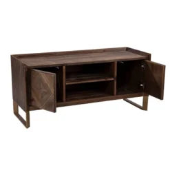 Glacerad Reclaimed Wood Media Console For TVs Upto 50" Brown - Aiden Lane 20 Glacerad Reclaimed Wood Media Console For TVs Upto 50" Brown - Aiden Lane -Bedroom Furniture Store GUEST 4bd16b9b 7878 4b86 840d 8ad0879c2604