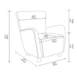 Kessler Wingback Faux Sherling Accent Chair Cream - Threshold™ Designed With Studio McGee 14 Kessler Wingback Faux Sherling Accent Chair Cream - Threshold™ Designed With Studio McGee -Bedroom Furniture Store GUEST 4c51f9cd e87e 4874 8672 f098ed2266be