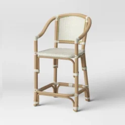 Parksley Rattan And Woven Counter Height Barstool White - Threshold™ 7 Parksley Rattan And Woven Counter Height Barstool White - Threshold™ -Bedroom Furniture Store GUEST 4c9a09e6 8dc1 4015 8754 48fa597a2bf1