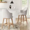 Kinston Swivel Curved Back Upholstered Counter Height Barstool - Threshold™ 2 Kinston Swivel Curved Back Upholstered Counter Height Barstool - Threshold™ -Bedroom Furniture Store GUEST 4e729b8a 07a9 4b13 aa6f c92e08251c37
