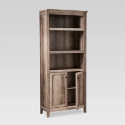 72" Carson 5 Shelf Bookcase With Doors - Threshold™ -Bedroom Furniture Store GUEST 50091ed5 fc57 4bb6 a167 b371f65079f8